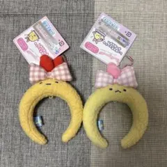 すみっコぐらし　しっぽカチューシャキーホルダー　えびふらいのしっぽ・えびてん