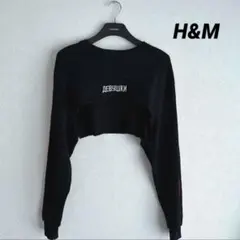 H&M リメイク クロップドトップスLのサムネイル