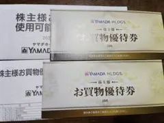 ヤマダ電機 お買物優待券 10,000円分