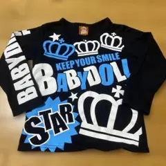 美品【BABYDOLL】ベビードール 長袖Tシャツ110