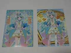 キュアエクレール　名探偵プリキュア!　キラキラトレーディングコレクション　2点