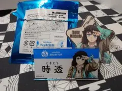 鬼滅の刃×サンシャインシティ ネームバッジ(水族館)と購入特典　時透無一郎