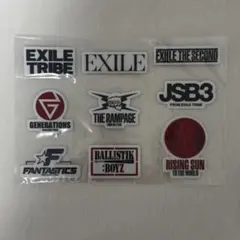 LDH EXILE TRIBE ぷくぷくシール シール