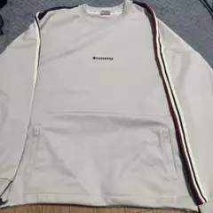 ☆早いもの勝ち☆CONVERSE ベージュ トレーナー ストライプ XL