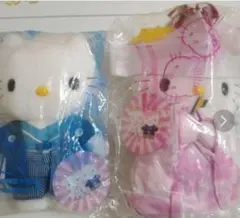キティちゃんぬいぐるみ　ペア