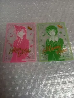 名探偵コナン　購入特典カード　蘭、世良