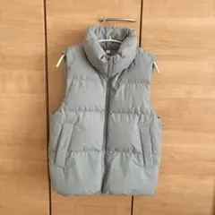 GU ダウンベスト Sサイズ グレー