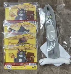 トムとジェリー　ハッピーくじ　D賞　ポーチ　トム　トムジェリ　一番くじ