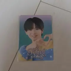 関西ジュニア 北野快浬 プロフィールカード、公式写真3枚、デタカ14枚