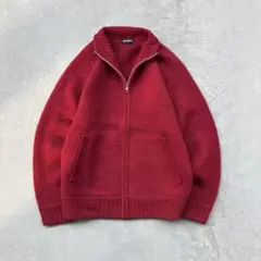 90s OLD UNIQLO ドライバーズニット　Y2K 短丈　vintage