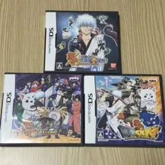 【美品】ニンテンドーDSソフト 『銀魂』 3本セット
