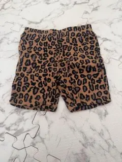 美品 ヒョウ柄パンツ 80cm