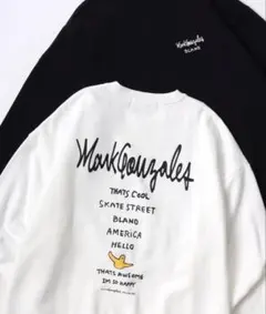 MARK GONZALES オーバーサイズ 裏起毛 スウェット トレーナー