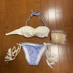 【パット付き美品】Defilious セパレート水着 9M