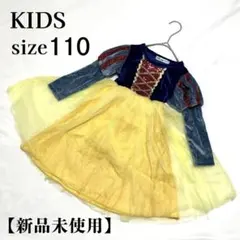 白雪姫 ドレス 110 誕生日 演奏会 発表会 ディズニー プリンセス コスプレ