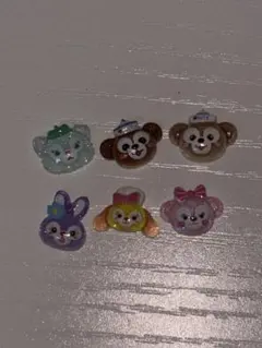 キャラクターネイルパーツ6個セット
