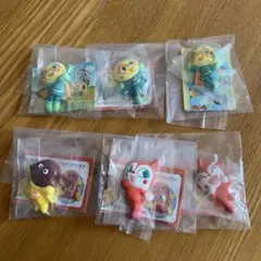 【初期新品】アンパンマン くっつくんです 6個セット