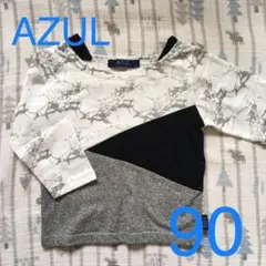 アズール　３色長袖Ｔシャツ