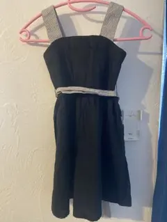 COMME CA ISM 黒ノースリーブワンピース