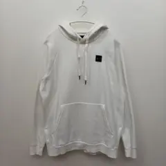 UNDER ARMOURホワイトフードパーカーメンズXLL大きいサイズトレーナー