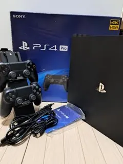PS4 プレステ4 Pro プロ 本体 1TB CUH-7200B コントローラ