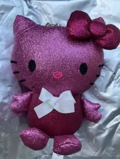 サンリオ　シークレットマスコットホルダー　ハローキティピンク