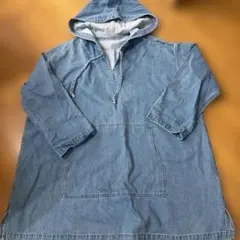 nest Robe デニムフードパーカーのサムネイル