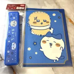 ちいかわ ハチワレ ラッコ先輩　クリアファイル ペンケース キャンドゥ