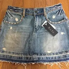 新品✨XaＪa デニムスカート3900円の品