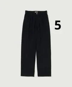 AURALEE SILK NEP DENIM 5P WIDE PANTS 5のサムネイル