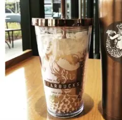 スターバックス 1号店　タンブラー　ストロー付き