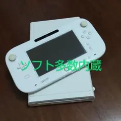 ソフト多数内蔵 WiiU 32GB 本体 白 ホワイト