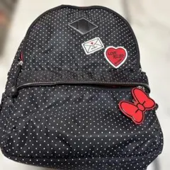 Samanth Thavasaドット柄リュック・ハート型チャーム付き