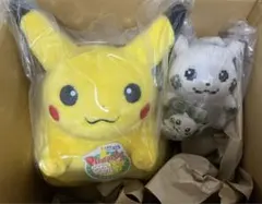ポケモンセンター　おかえりピカチュウ　ぬいぐるみ　はじまりのピカチュウ