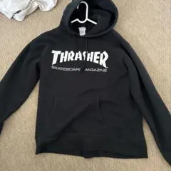 THRASHER ブラックパーカー