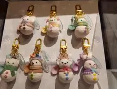 ダッフィー＆フレンズ　シークレットオブスノーウィーデイ　チャーム全7種