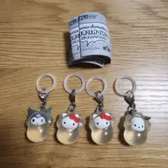 サンリオ なりきりオイスター めじるしアクセサリー 4個セット