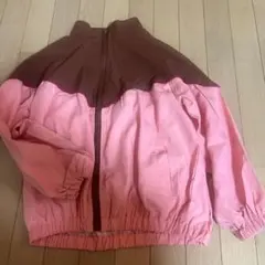 ピンクとブラウンのジャケット140センチ