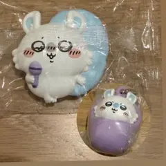 ちいかわ　ライトクリップ　モモンガ わおくるみマスコットチャーム