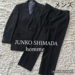 ジュンコ シマダ オム スーツセット パンツ ブラック 黒 A4 S M メンズ