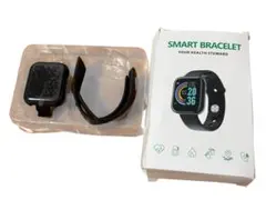 SMART BRACELET スマートウォッチ 本体 ブラック
