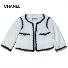 CHANEL シャネル ココボタン パイル ジャケットのサムネイル