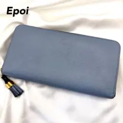 【美品】 Epoi エポイ シキ ラウンドファスナー長財布のサムネイル