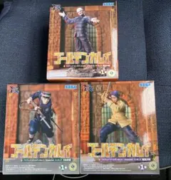 ゴールデンカムイ XrossLink 鯉登少尉 月島軍曹 鶴見中尉 フィギュア