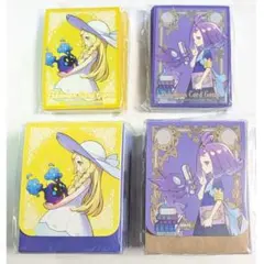 4点セット リーリエ アセロラ デッキケース デッキシールド ポケモンセンター