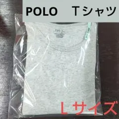プロのクリーニング済!　POLO　Ｔシャツ　霜降りグレー　ビンテージのサムネイル