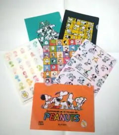スヌーピーミニーファイル　6枚セット