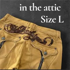 【in the attic】背面デザインパンツ チノパン Y2K お兄系 L in the attic】背面デザインパンツ チノパン Y2K お兄系 L - メルカリ