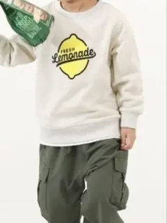 devirock フレッシュレモネード トレーナー130サイズ　【新品未使用】