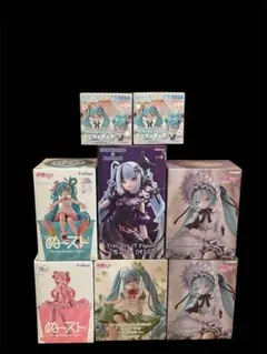 初音ミクプライズフィギュアまとめ売り7点 クロミミク、ヴィンテージ